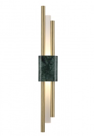 Настенный светильник Crystal Lux CARTA AP6W LED GREEN/BRASS