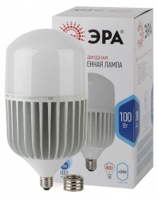 Лампа светодиодная Эра E40 100W 4000K LED POWER T160-100W-4000-E27/E40 Б0032089