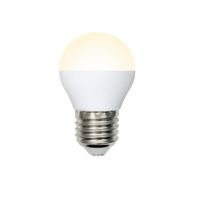 Лампа светодиодная (UL-00003823) Volpe E27 7W 3000K матовая LED-G45-7W/WW/E27/FR/NR