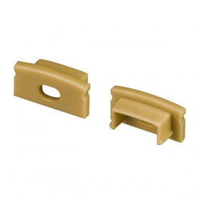 Заглушка Arlight LINE-1708 GOLD с отверстием 039993