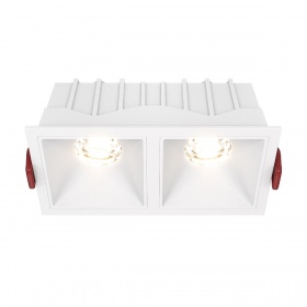 Встраиваемый светильник Maytoni Technical Alfa LED DL043-02-10W3K-SQ-W