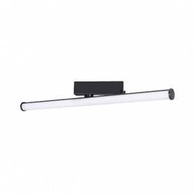 Трековый трехфазный светильник Arlight LGD-TUBE-TURN-4TR-L600-20W Warm3000 (BK, 180 deg, 230V) 036298(1)