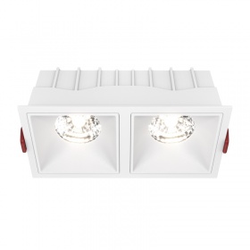 Встраиваемый светильник Maytoni Technical Alfa LED DL043-02-15W4K-SQ-W