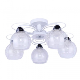 Потолочная люстра Arte Lamp A7585PL-5WH