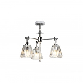 Люстра на штанге Elstead Lighting Agatha BATH-AGATHA3P-PC