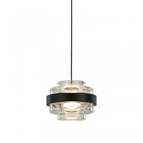 Подвесной светильник Delight Collection MD22030002 MD22030002-1A black/clear