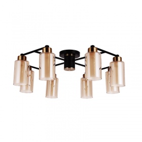 Потолочная люстра Arte Lamp Leo A7027PL-8BK