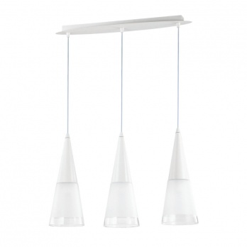 Подвесной светильник Ideal Lux Cono SP3 Bianco 112381