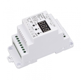 Декодер Arlight Smart-K23-DMX512-Din (12-24V, 3x6A) 027126