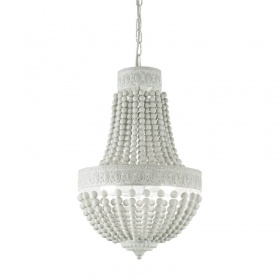 Подвесная люстра Ideal Lux Monet SP5 Bianco 162737