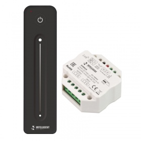 Диммер Arlight SMART-SET-TRIAC-601-72-DIM-PD-IN Black 230V, 1x1.5A, ПДУ LINE, 2.4G 039329