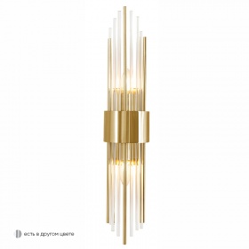 Настенный светильник Crystal Lux ATENTO AP2 BRASS/TRANSPARENTE