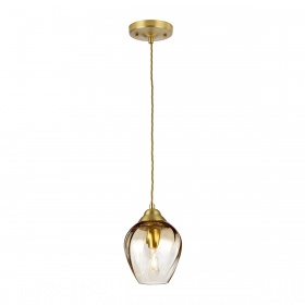 Подвесной светильник Elstead Lighting Tiber TIBER-P-AMBER