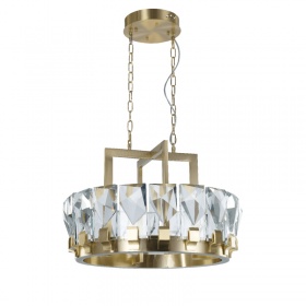 Подвесная люстра Delight Collection Peruzzi GM0034-P12-2 ant.brass