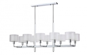 Люстра на штанге Crystal Lux MAESTRO SP-PL10 L1100 CHROME