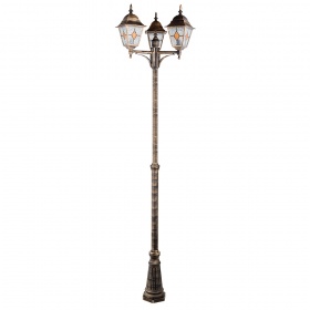 Парковый светильник Arte Lamp Madrid A1542PA-3BN