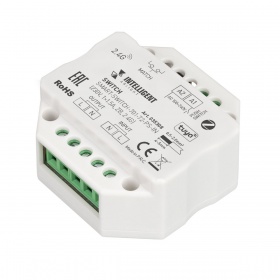 Релейный модуль Arlight SMART-SWITCH-701-72-PS-IN (230V, 1x1.5A, ZB, 2.4G) 035308