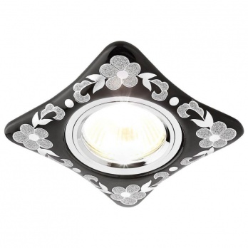 Встраиваемый светильник Ambrella Light Desing D2065 BK/CH