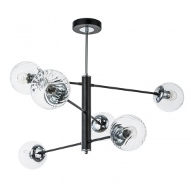 Люстра на штанге Arte Lamp Segin A3566PL-6BK