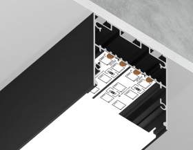 Алюминиевый профиль Ambrella Light Profile System GP3050BK