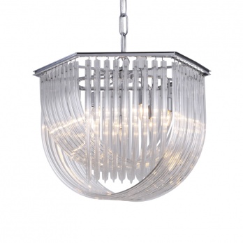 Подвесной светильник Delight Collection Murano Glass KR0116P-7L/A chrome