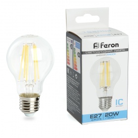 Лампа светодиодная Feron LB-620 Шар E27 20W 6400K 48285