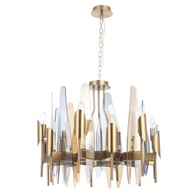 Подвесная люстра Crystal Lux CASA SP-PL12 BRASS