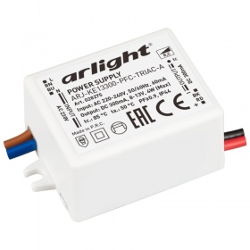 Блок питания Arlight ARJ-KE13300-PFC-Triac-A (4W, 300mA) 028275