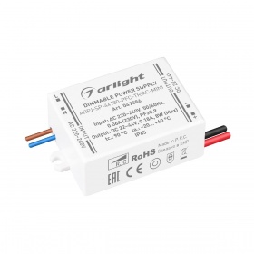 Блок питания Arlight ARPJ-SP-44180-PFC-TRIAC-MINI (8W, 22-44V, 180mA) 047586