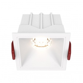 Встраиваемый светильник Maytoni Technical Alfa LED DL043-01-10W3K-SQ-W