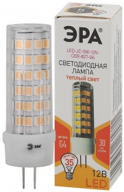 Лампа светодиодная Эра G4 5W 2700K LED JC-5W-12V-CER-827-G4 Б0049087