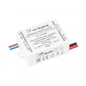 Блок питания Arlight ARPJ-SP-38160-PFC-TRIAC-MINI (6W, 19-38V, 160mA) 047585