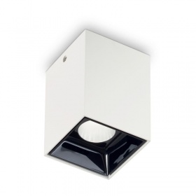 Потолочный светодиодный светильник Ideal Lux Nitro 15W Square Bianco 206011