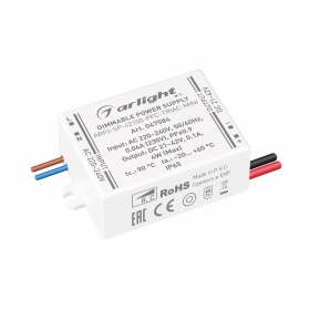 Блок питания Arlight ARPJ-SP-42100-PFC-TRIAC-MINI (4W, 21-42V, 100mA) 047584