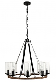 Подвесная люстра Arte Lamp Dalim A7014SP-8BK