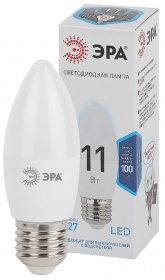 Лампа светодиодная Эра E27 11W 4000K LED B35-11W-840-E27 Б0032983