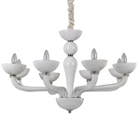 Подвесная люстра Ideal Lux Casanova SP8 Bianco 094045